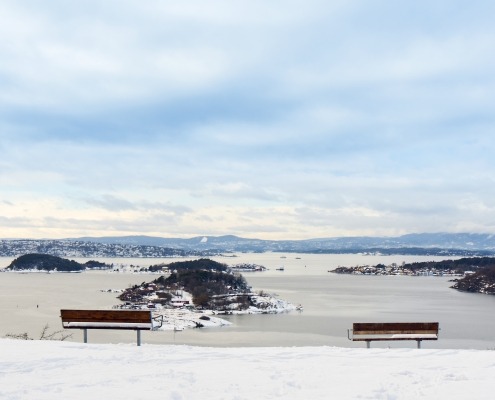 View of the Oslofjord from Ekeberg